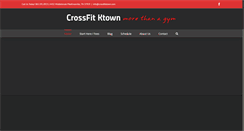 Desktop Screenshot of crossfitktown.com