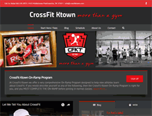 Tablet Screenshot of crossfitktown.com